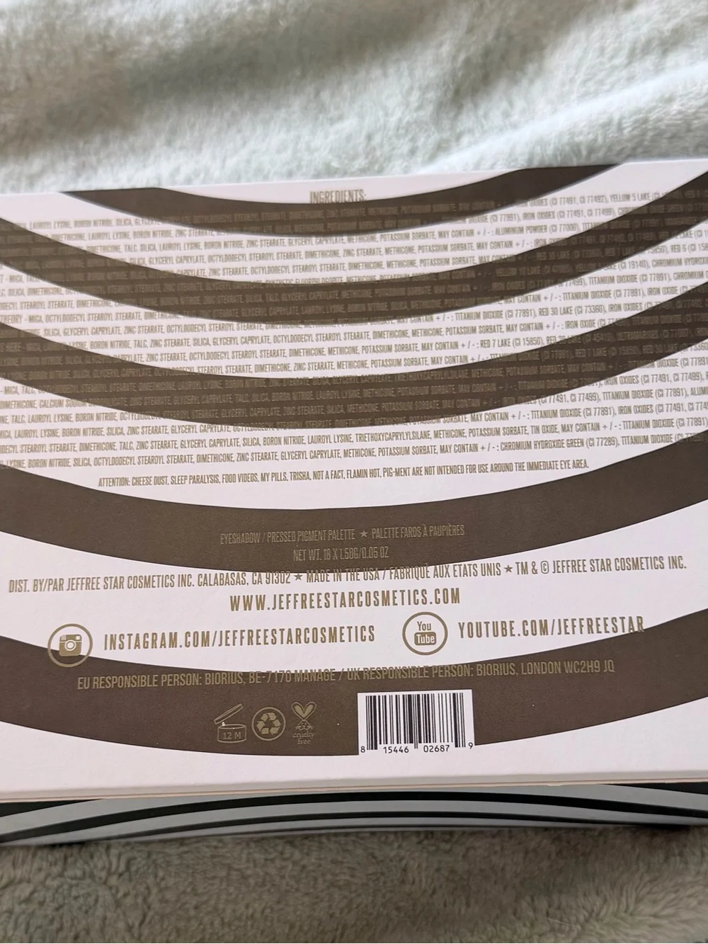 Jeffree Star x Shane Dawson Conspiracy Palette BNIB